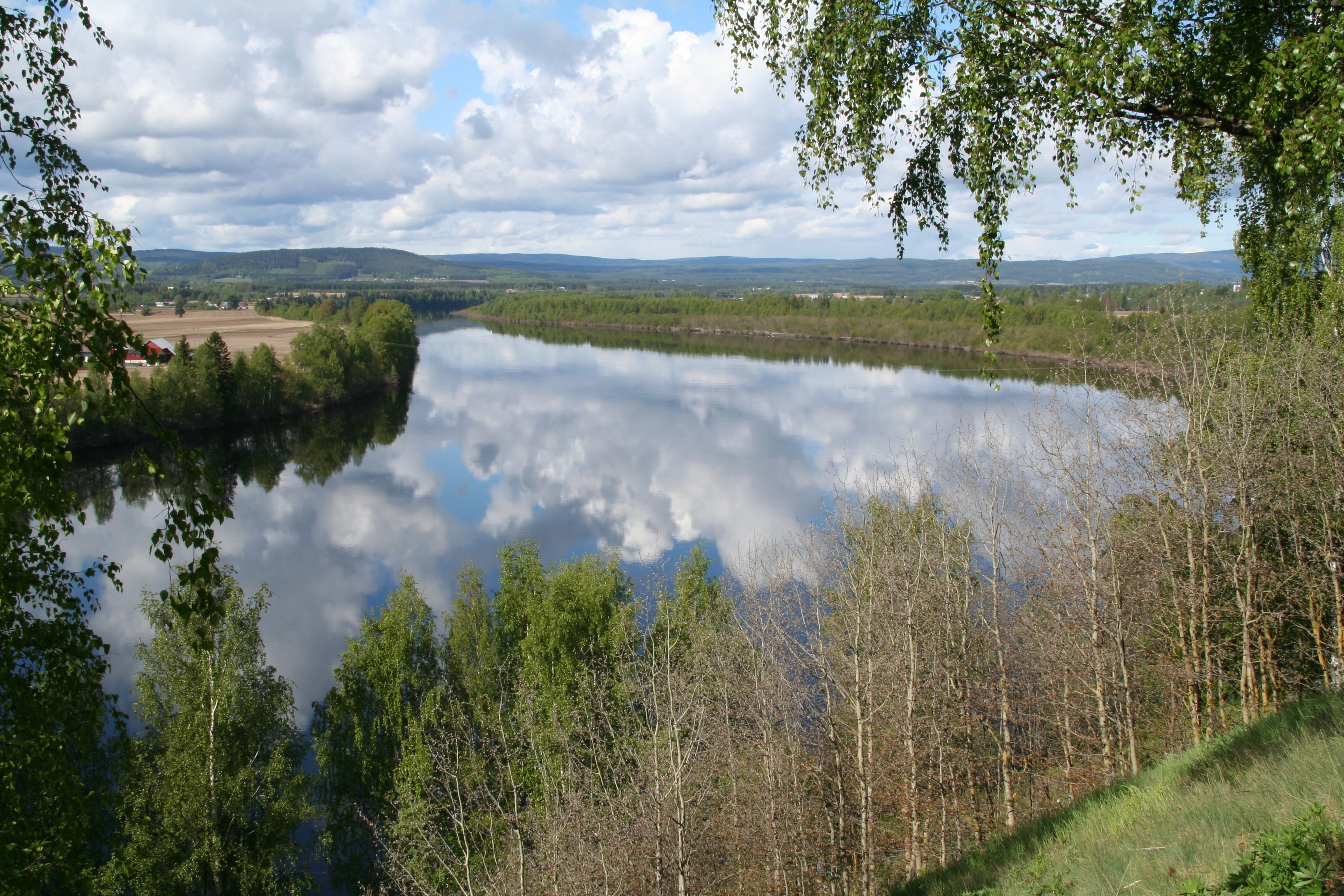 LA-TI-I-S-6 Innlandsslettelandskap under skoggrensen med tettbebyggelse og jordbruksdominans.