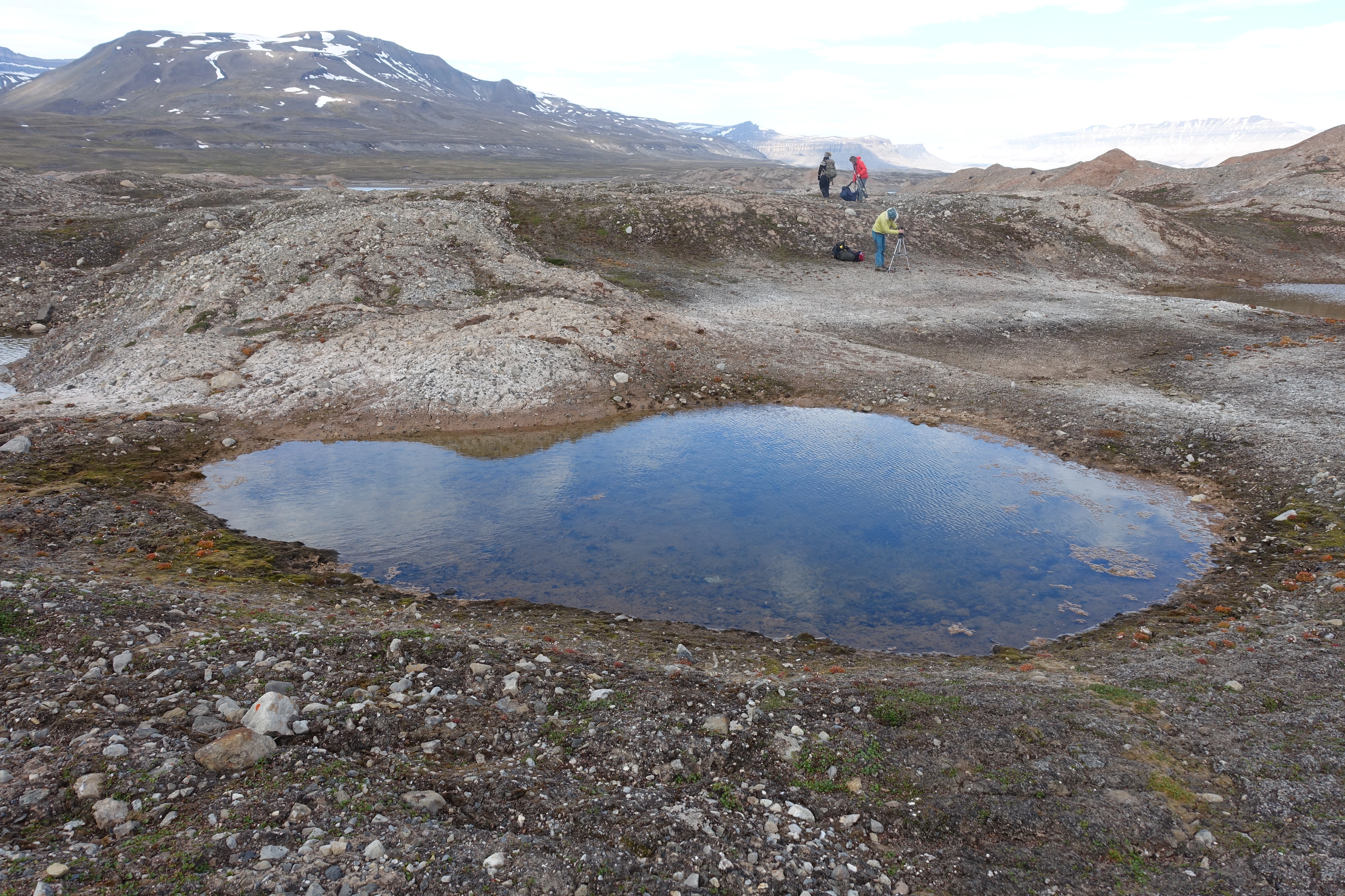 L10-C-1 Arktisk permafrost-innsjøbunn. L10 Arktisk permafrost-innsjøbunn.